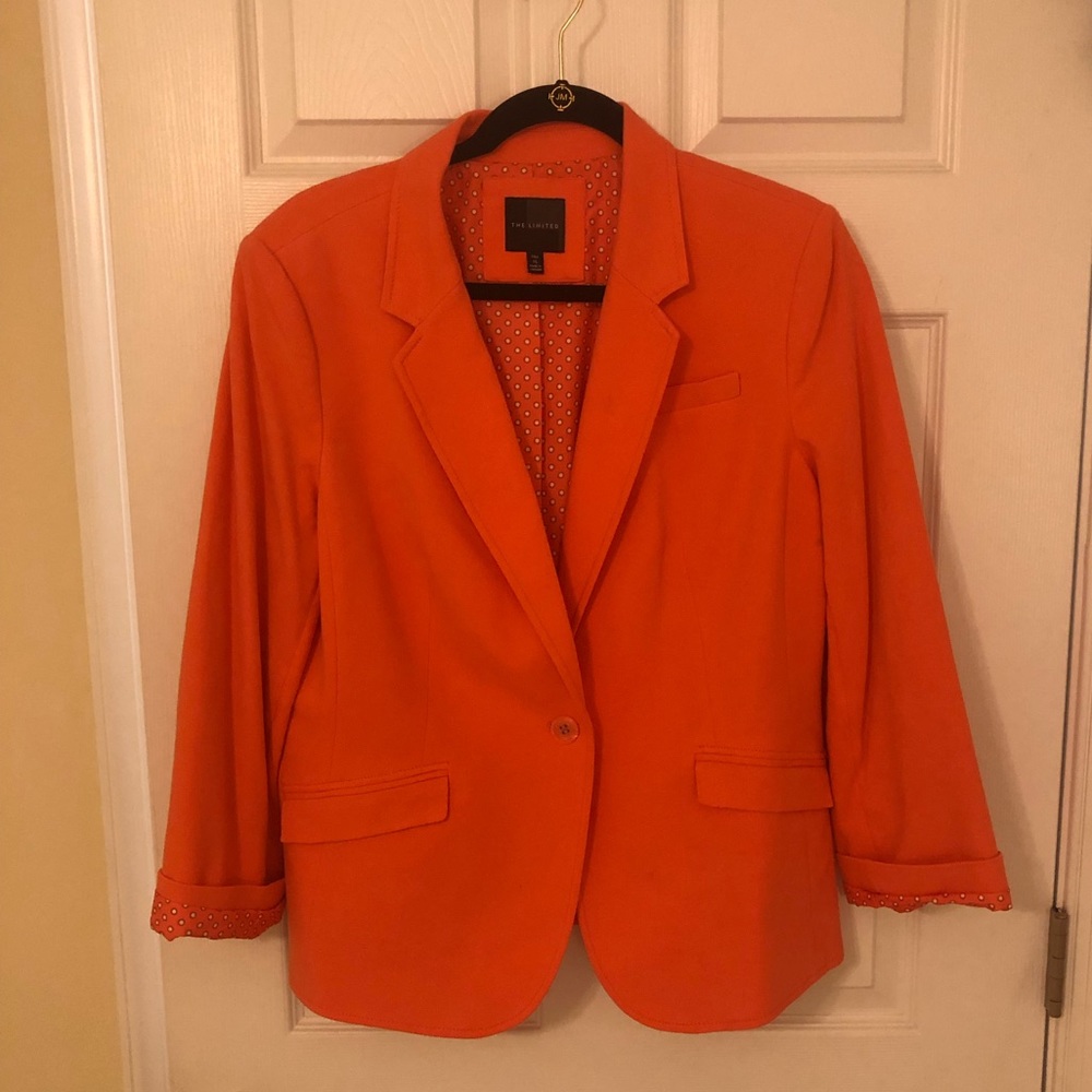 Orange Blazer